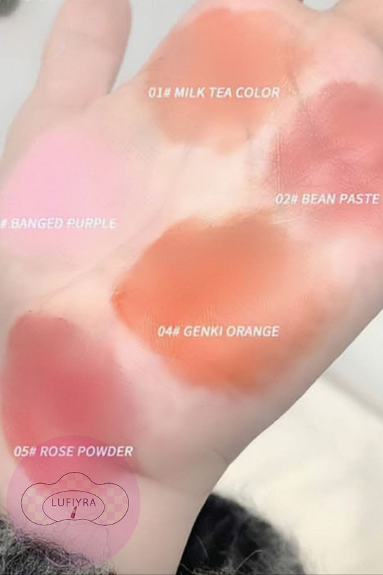 رژگونه کرمی پینترستی پروانه برند جیجی بر