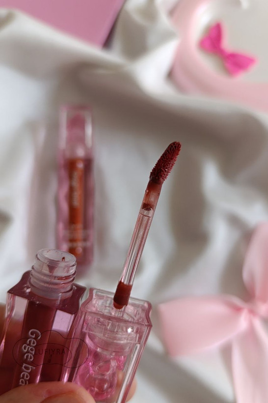 رژ لب خیس پینترستی خرسی برند جیجی بر